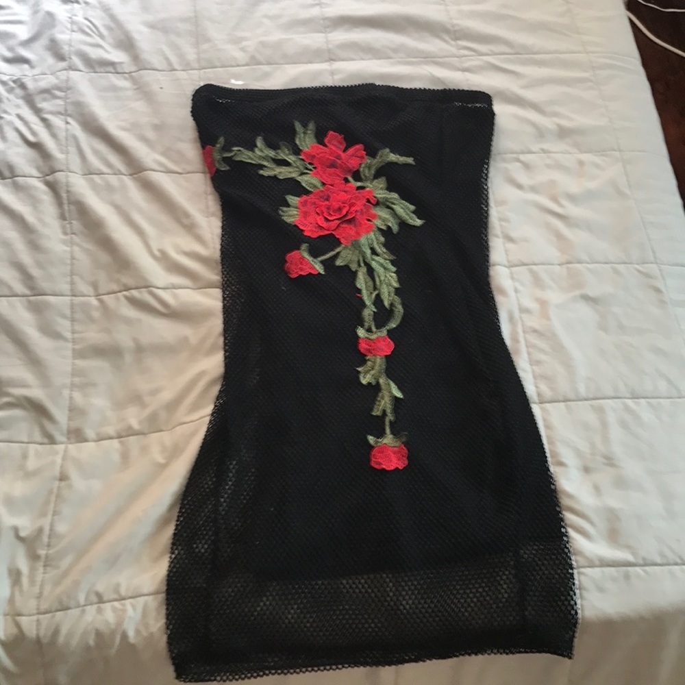 Tube top dress